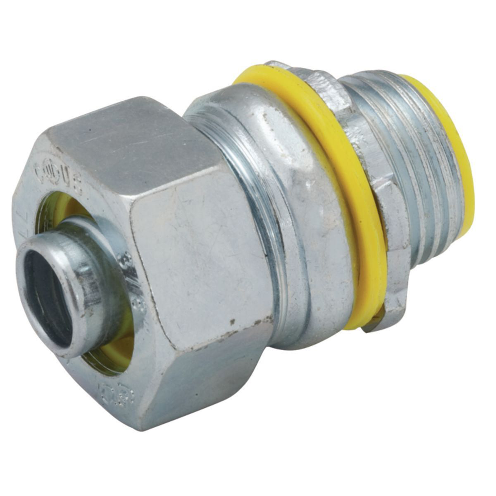 Raco 3520 2-1/2 Inch Malleable Iron Insulated Straight Liquidtight Conduit Connector Raco 3520 2-1/2 Inch Malleable Iron Insulated Straight Liquidtight Conduit Connector