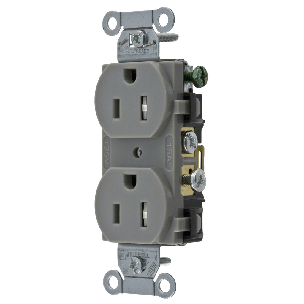 Mayer-DDS-Construction/Commercial Receptacles CR15GRYTR-1