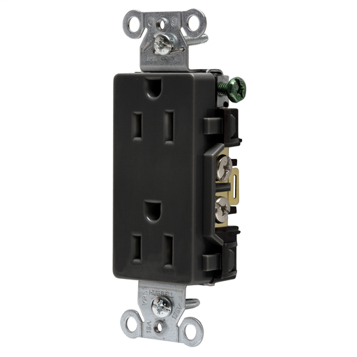 Construction/Commercial Receptacles DR15BLK