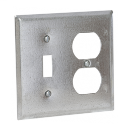 Raco 810C 30-50A Receptacle 2.141-Inch Diameter 4-Inch Square Exposed Work Cove