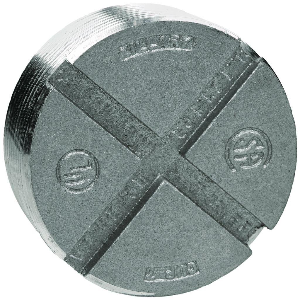 KLRK CUP-7 PLUG AL CLOSE UP 2-1/2" KLRK CUP-7 PLUG AL CLOSE UP 2-1/2"