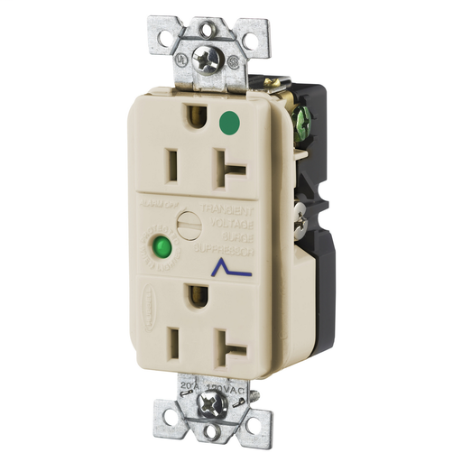 Hubbell Hbl8362alsa 20a125v Srg D Rcpt