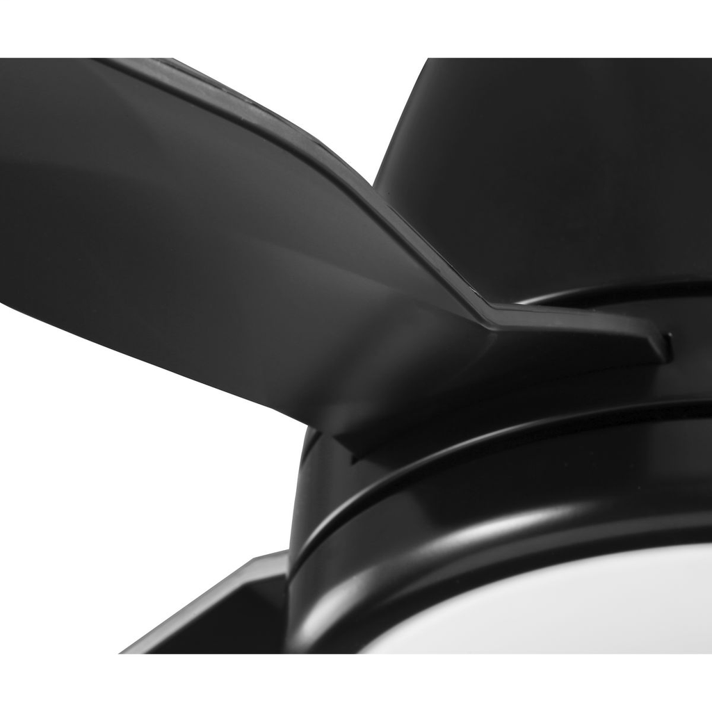 Holland Collection 60" Four-Blade Black Ceiling Fan