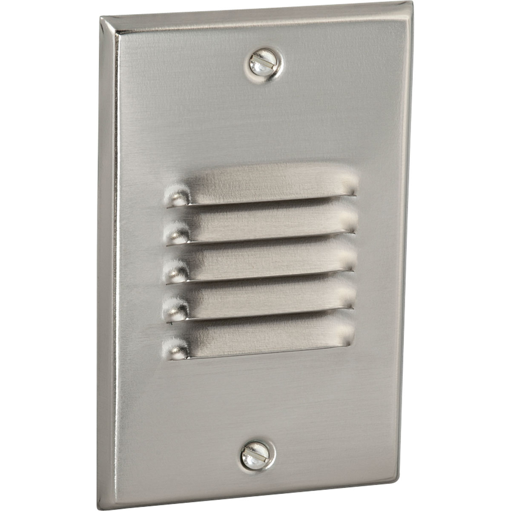 Product image for Progress P6828-0930K LED Step/Wall Light Louvered