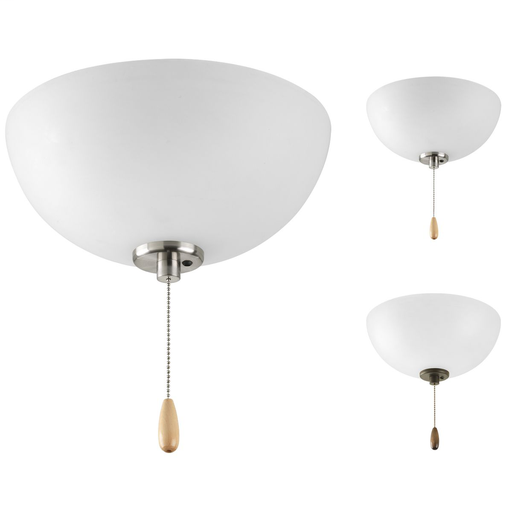 Bravo Collection Three-Light Ceiling Fan Light