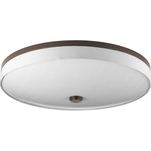 Product image for Progress P3612-2030K9 Weaver LED Collection Three-Light LED 22" Flush Mount