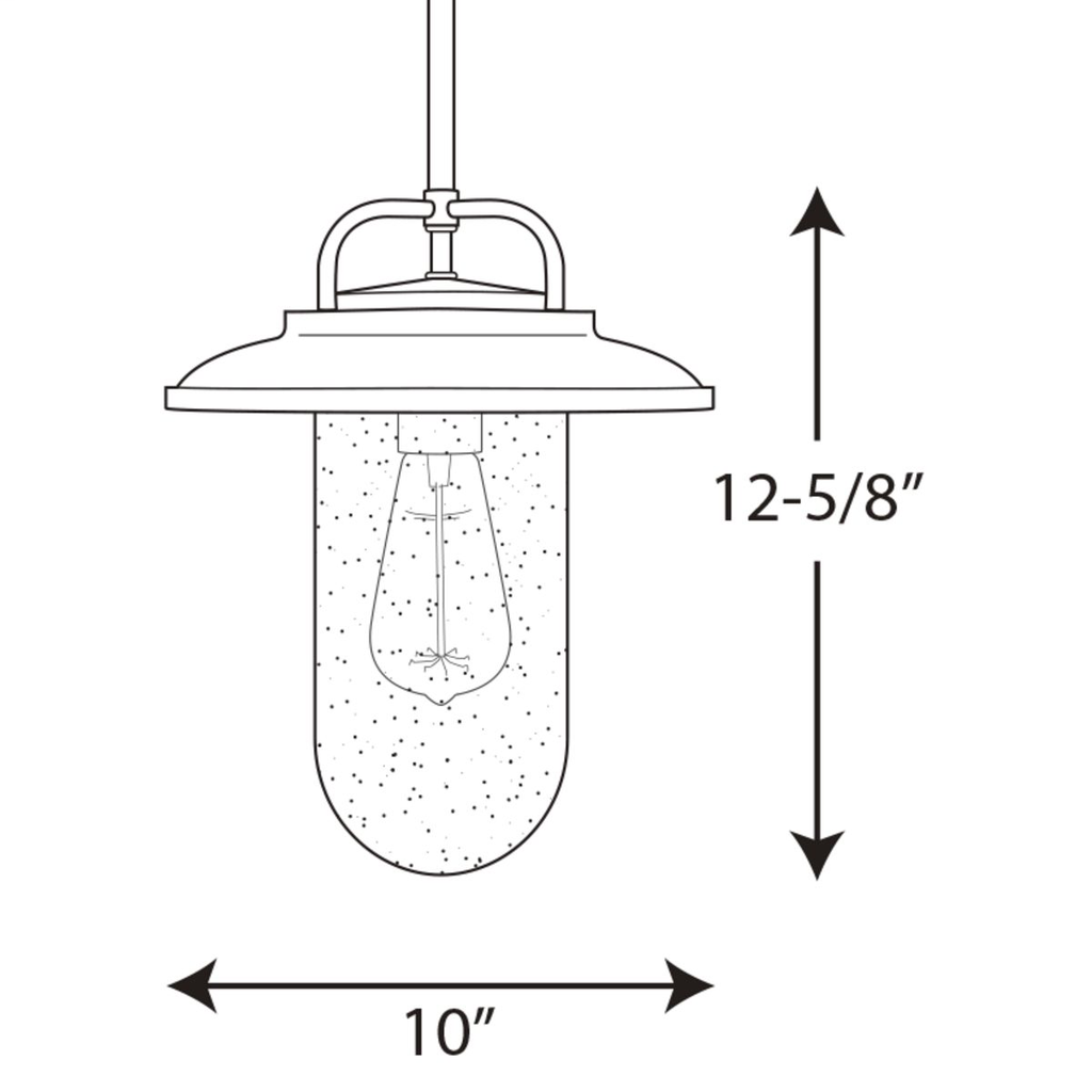 Beaufort Collection One-light Hanging Lantern