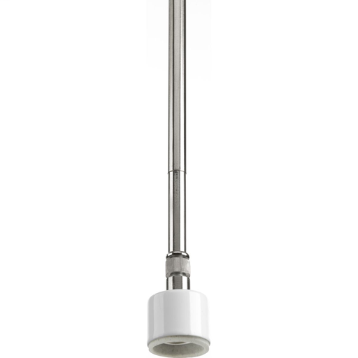 Product image for Progress P5198-09 Markor Collection One-Light Brushed Nickel Pendant Stem Kit