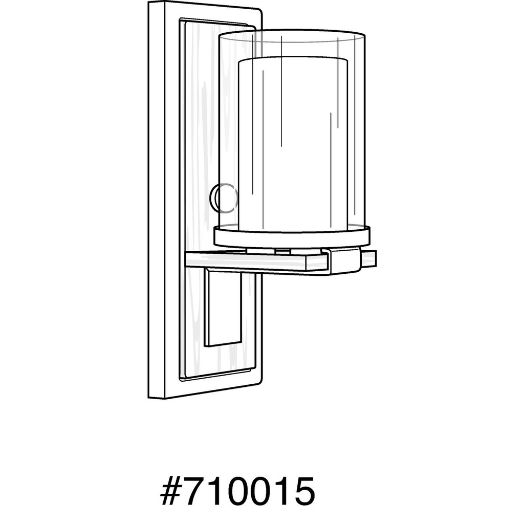 Mast Collection One-Light Wall Sconce