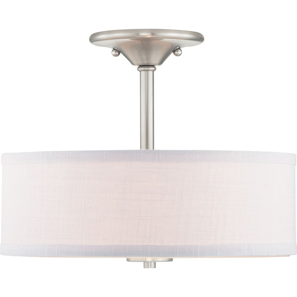 Inspire Collection 13" Two-Light Semi-Flush