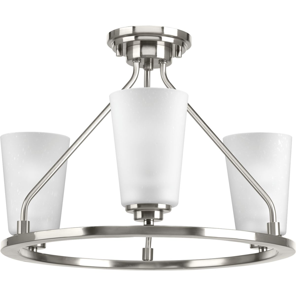 Debut Collection Three-Light Semi-Flush Convertible