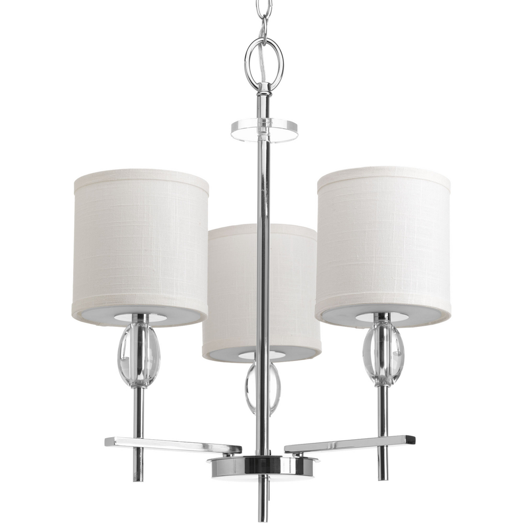 Product image for PROG P4140-15 3-75W MED CHANDELIER