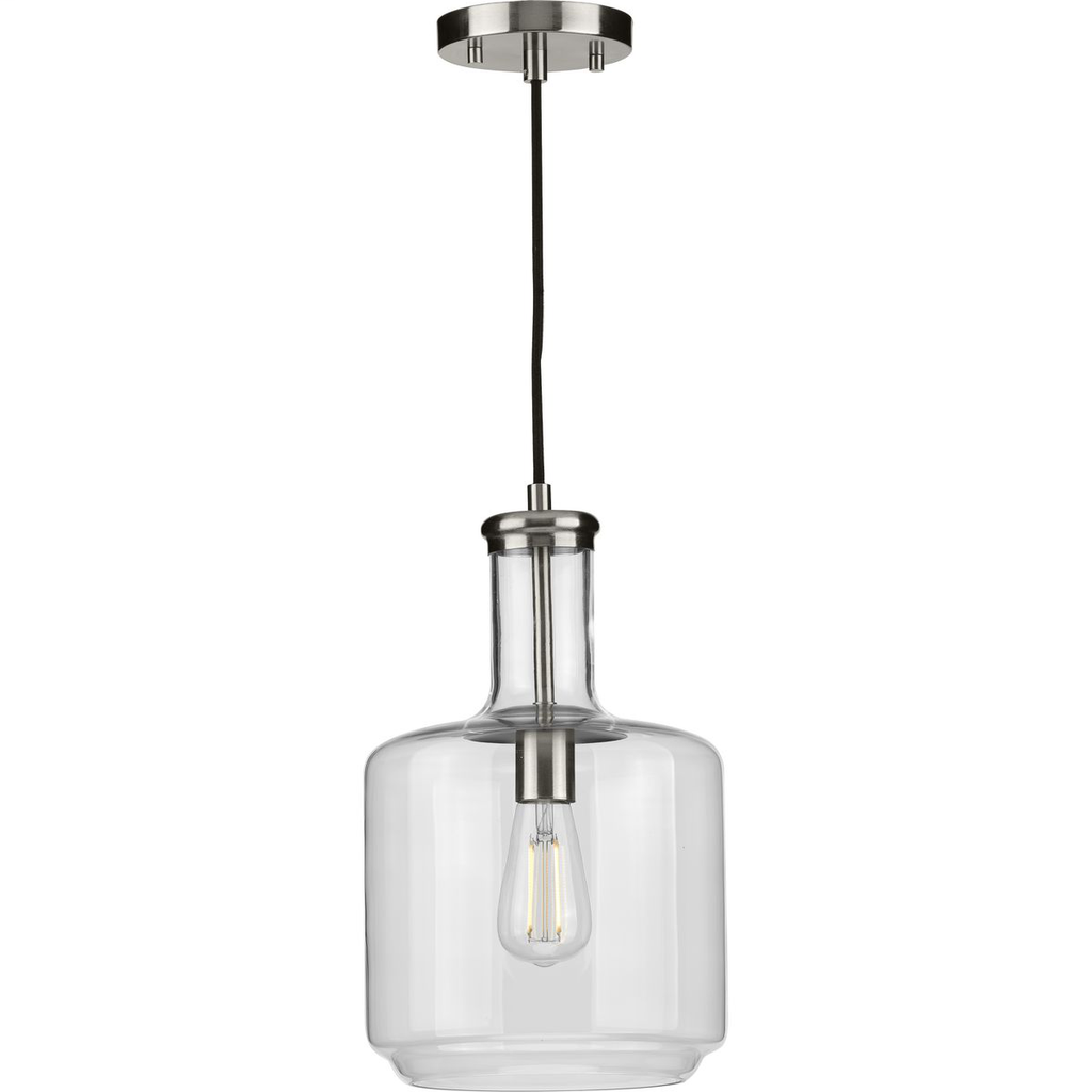 Latrobe Collection Brushed Nickel One-Light Pendant