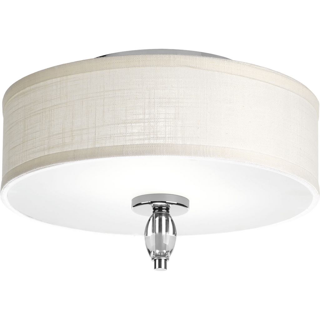 Product image for Progress P3402-15 Status Collection 13" Two-Light Flush Mount
