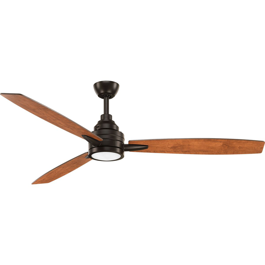 Product image for Progress P2554-2030K Gaze Collection 60" LED Three-Blade Ceiling Fan