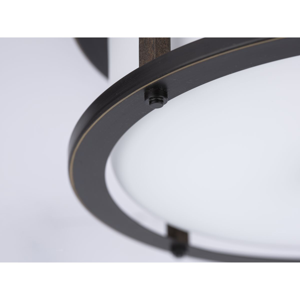 Mast Collection Two-Light 13" Flush Mount