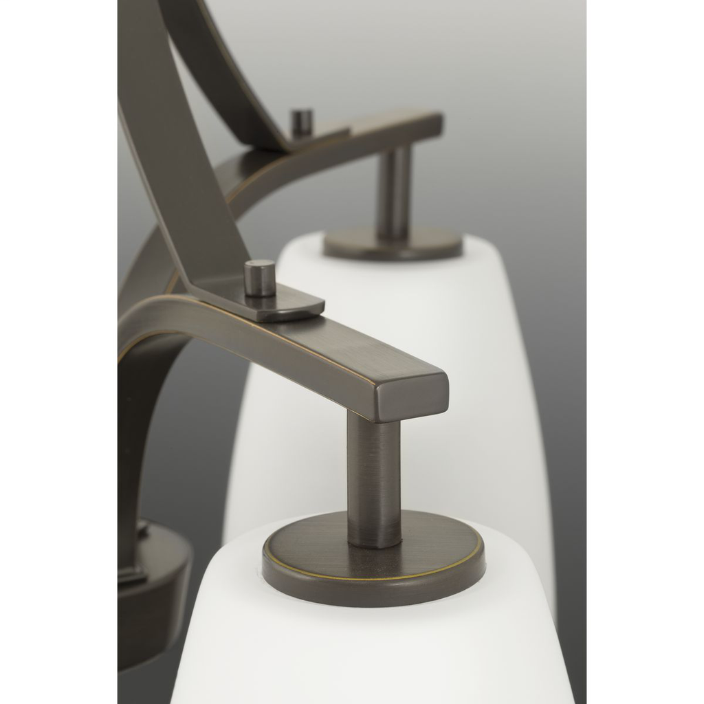 Leap Collection Two-Light 14" Flush Mount