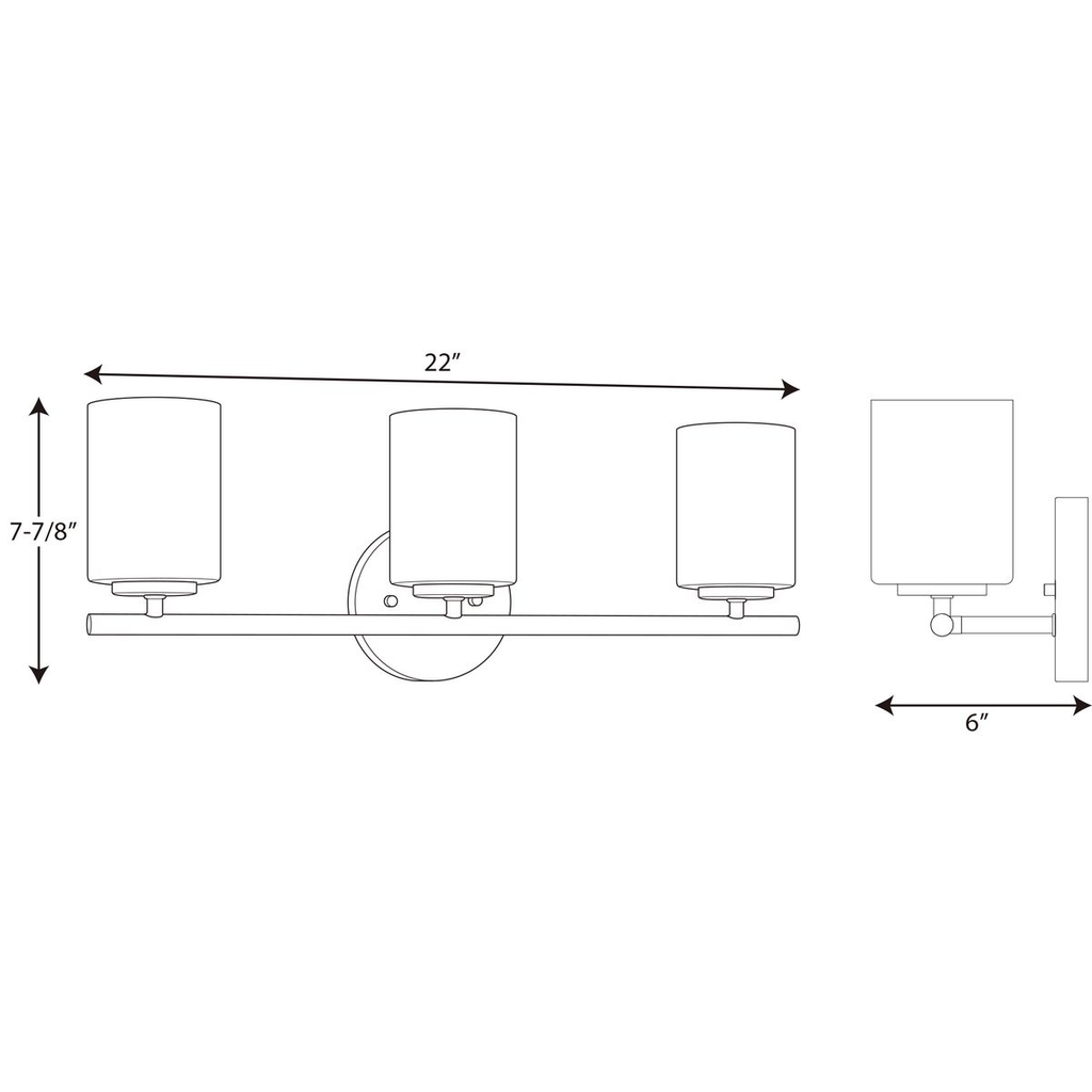 Replay Collection Three-Light Bath & Vanity