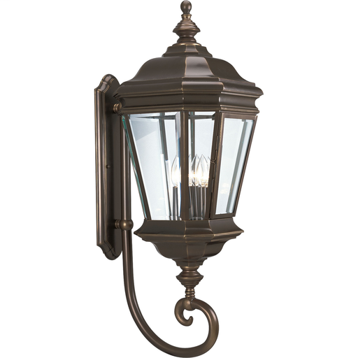 Product image for PROG P5673-108 WALL LANTERN 4-60W C