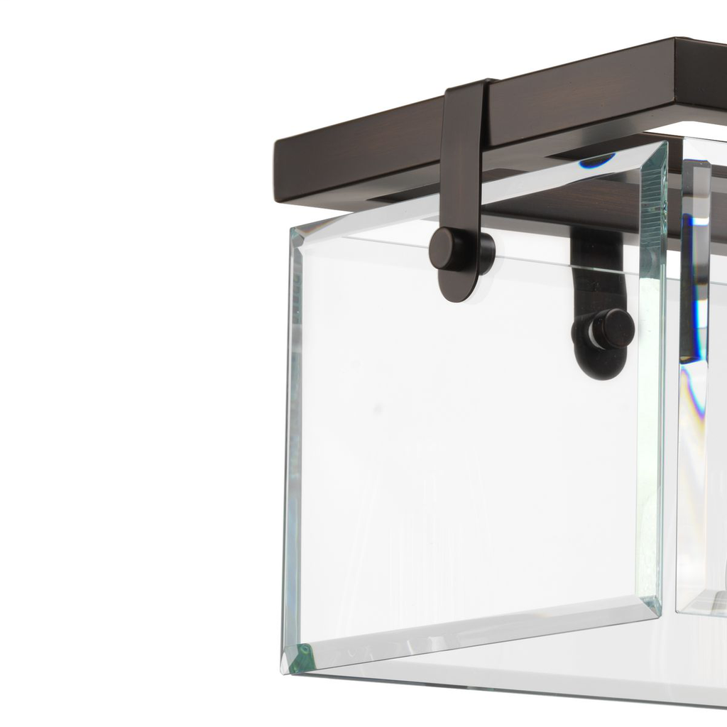 Glayse Five-Light Linear Chandelier