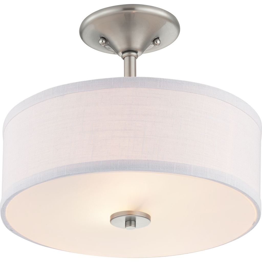 Inspire Collection 13" Two-Light Semi-Flush
