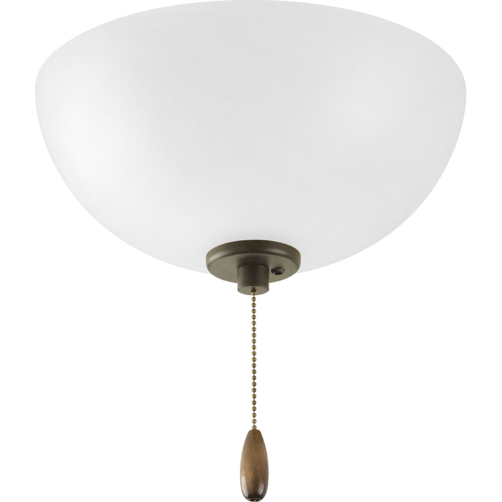 Bravo Collection Three-Light Ceiling Fan Light