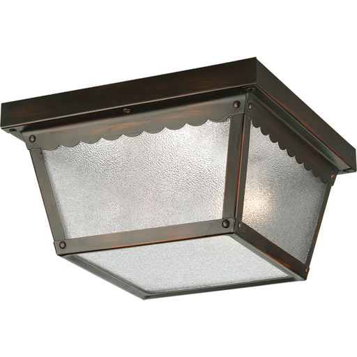 Product image for Progress P5729-20 Two-Light 9-1/4" Flush Mount for Indoor/Outdoor use