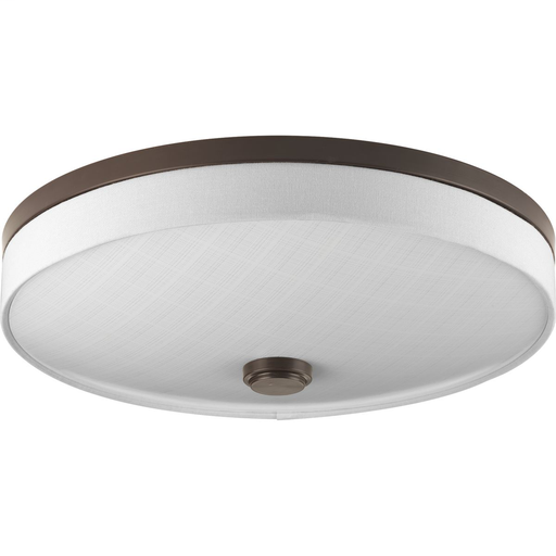 Product image for Progress P3611-2030K9 Weaver LED Collection Two-Light LED 16" Flush Mount