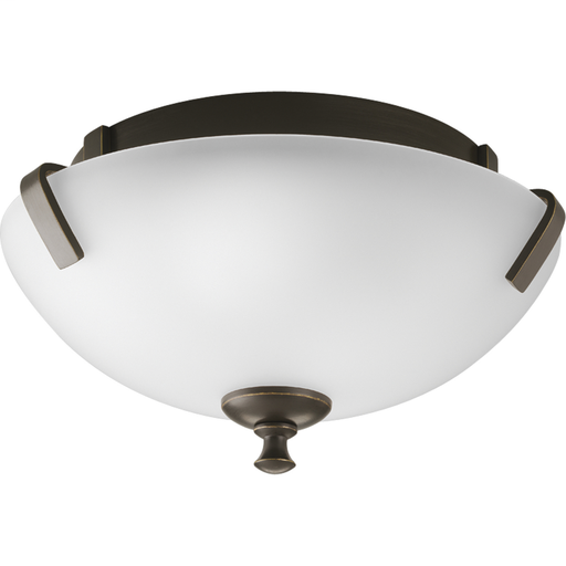 Product image for Progress P3290-20 Wisten Collection Two-Light 14" Close-to-Ceiling