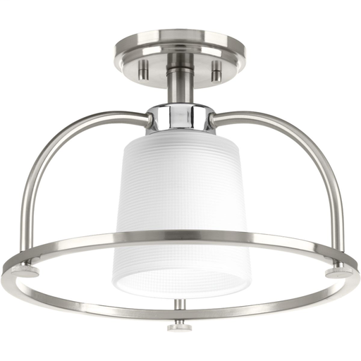 Product image for Progress P350032-009 West Village Collection 13-1/2" One-Light Semi-Flush Convertible