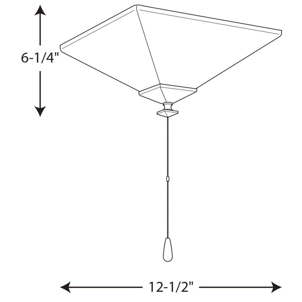 AirPro Universal Two-Light Ceiling Fan Light