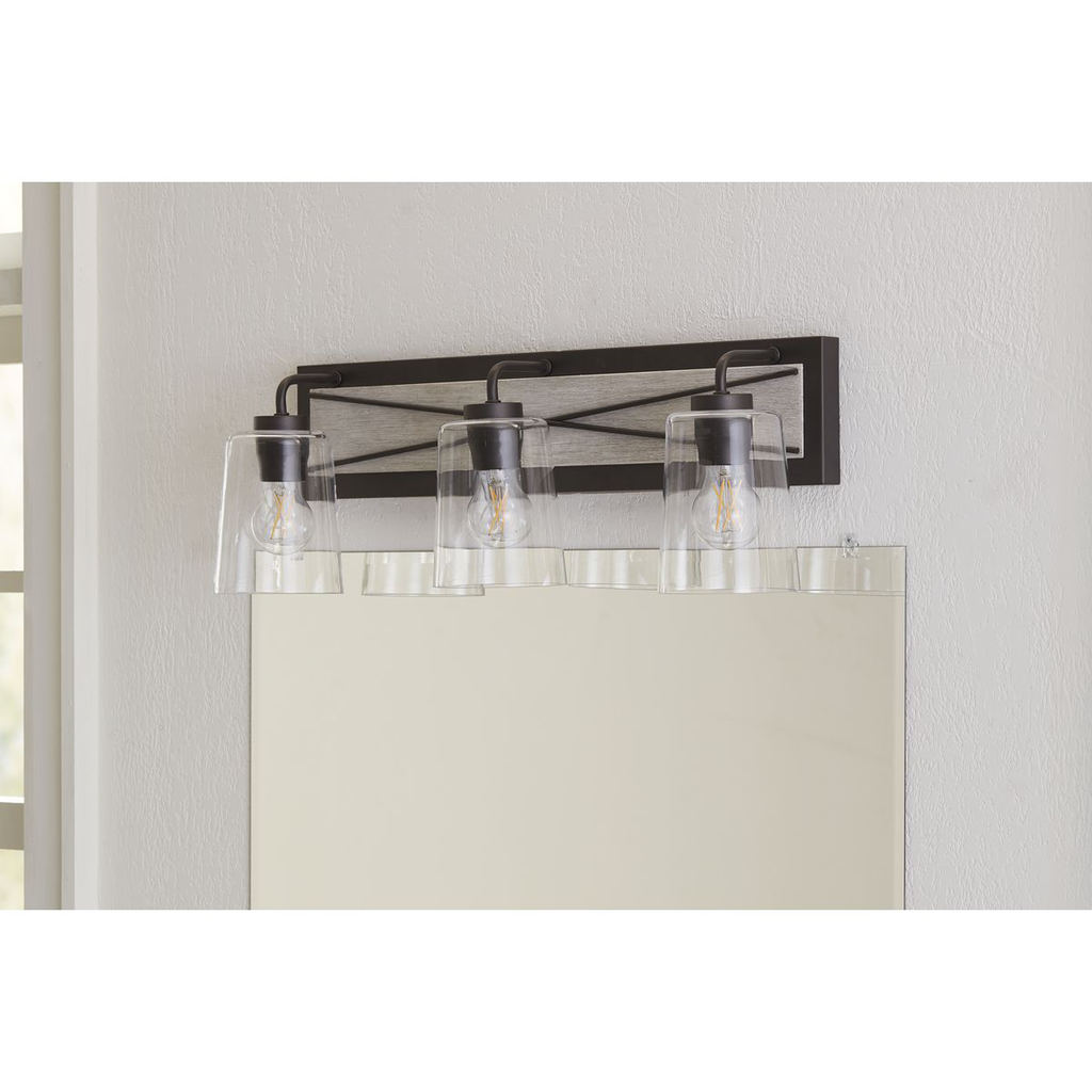 Briarwood Collection Three-Light Bath & Vanity