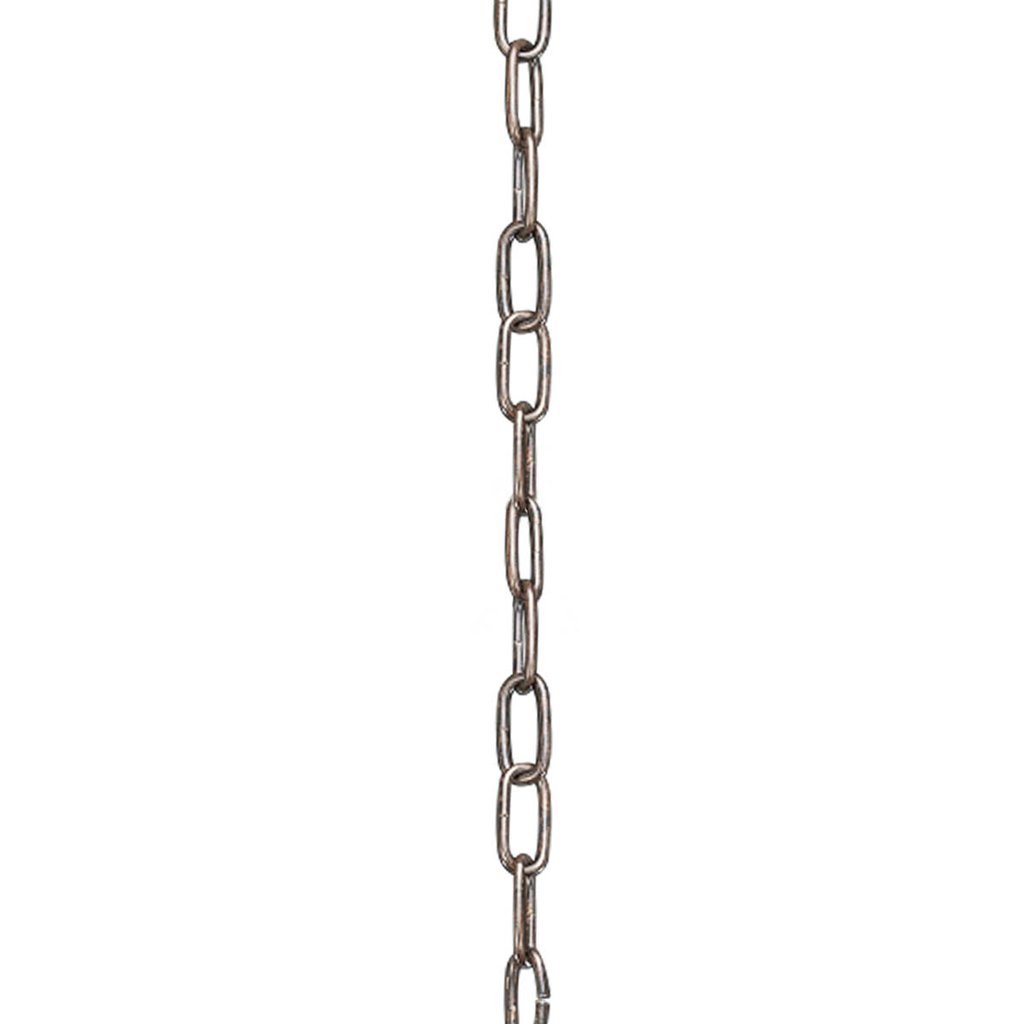 Product image for Progress P8759-77 Accessory Chain - 10' of 6 Gauge Chain in Forged Bronze