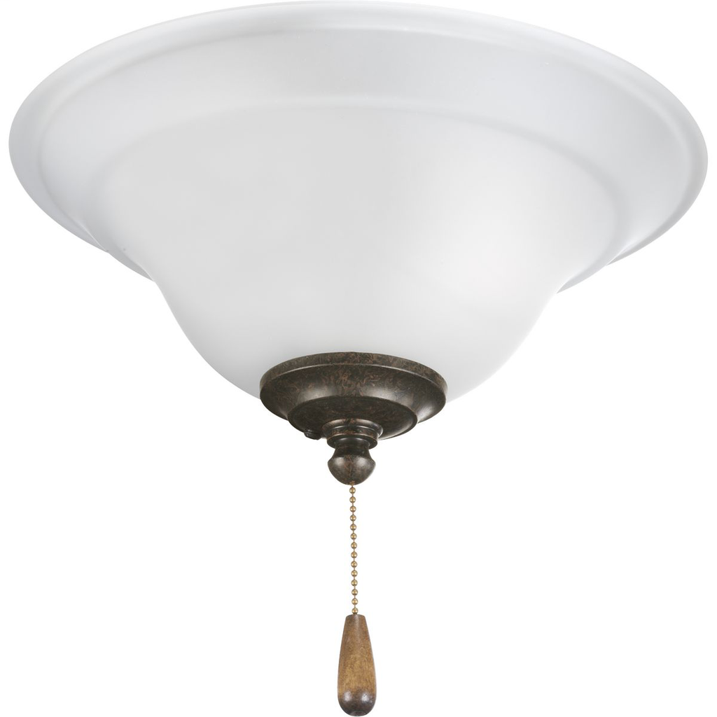 Trinity Collection Two-Light Ceiling Fan Light