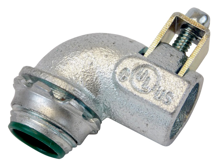 Product image for Konkore DB3890ICKON 3/8" - 90. Steel Double Bite Saddle Connectors with Insulated Throat