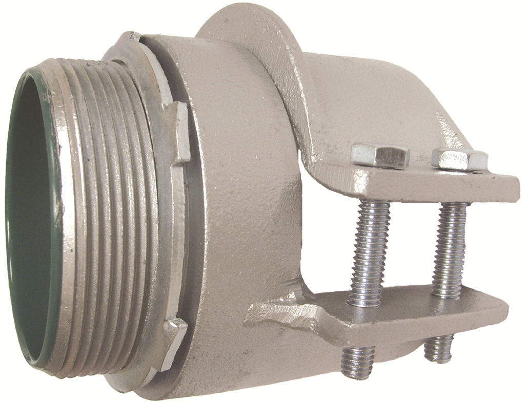 Product image for Konkore MSC350KON 3-1/2" Malleable Iron Duplex Squeeze Connectors