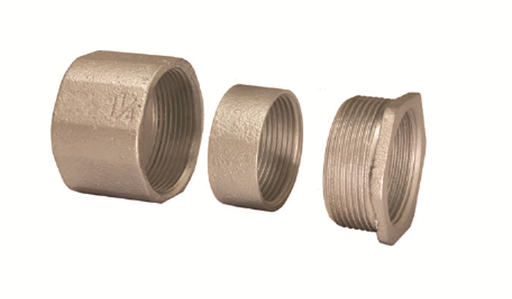 Product image for Konkore EC200KON 2" Malleable Iron Three Piece Couplings