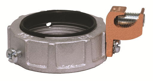 Product image for Konkore BRC751CKON 3/4" Malleable Iron Conduit Bushings 150. With Copper Lug