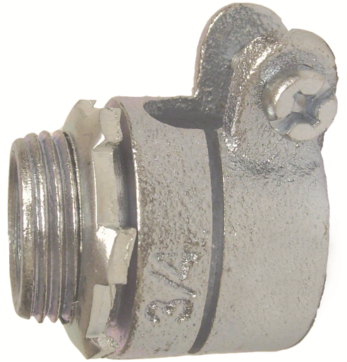 Product image for Konkore MSC125KON 1-1/4" Malleable Iron Duplex Squeeze Connectors