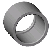 Product image for Allied 802743 3" x 2" Reducer Bushing, Molded