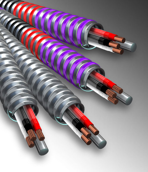MC Cable 12 4 Stranded Black Red Blue White W Ground Type MCI A MC Cable 12 4 Stranded Black Red Blue White W Ground Type MCI A