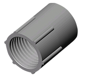 Product image for Allied 59639 4" PVC Female Terminal Adapter, Molded