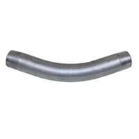 Product image for Calpipe ST3045EL00 3" x 45º Galvanized Rigid Conduit Elbows