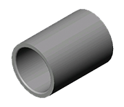 Product image for Allied 59603 1" PVC Conduit Coupling