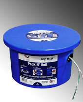 Product image for AFC 9989-BE Pack N Roll Bucket; MC/AC Cable Dispenser