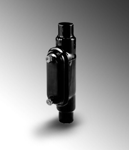 Product image for Calpipe PV1500C57 1-1/2" PVC Coated Galvanized Rigid Fitting, Form 7 C