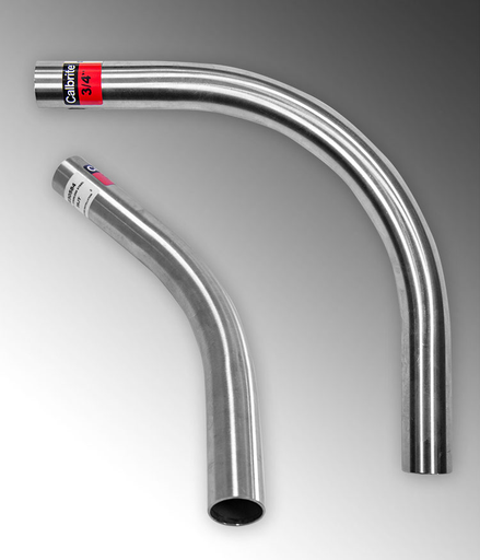 Product image for Calpipe S24090EL00 3" X 90. EMT Stainless Steel 304 Elbow