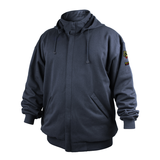 12OZ. AR/FR COTTON KNIT FLEECE - NFPA2112, NPFA70E, LARGE