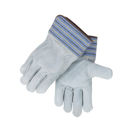 SEL SHLDER SPLIT COWHIDE--FULL BACK STANDARD LEATHER PALM WORK GLOVES, LARGE