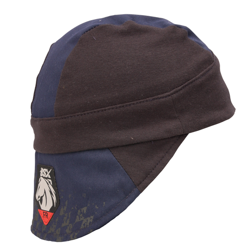 FR COTTON WELDING CAP WITH HIDDEN BILL EXTENSION, LARGE